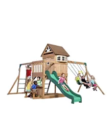 Backyard Discovery Montpelier Play Set - Brown