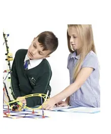 K'Nex - Education Kid Stem Explorations Roller Coaster Building Set (546 Pcs)