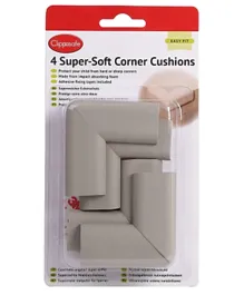 Clippasafe Super Soft Corner Cushions - Pack of 4