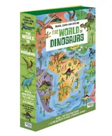 Sassi Travel Learn And Explore  The World Of Dinosaurs - 200 Pieces
