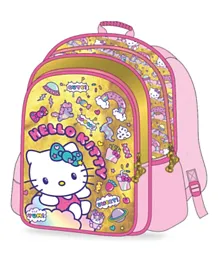 Hello Ktty - Backpack 2 Main Compartments and 2 Side Pockets - 16 inches