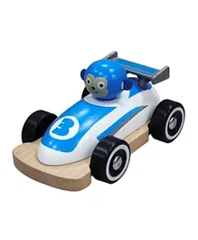 هايب - مركبة وايلد رايدرز  - سيارة سباق زرقاء