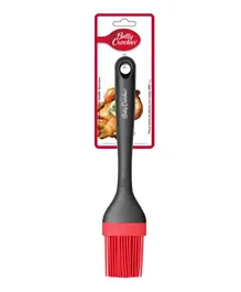 Betty Crocker - Kitchen Silicon Brush (25cm) - Black & Red