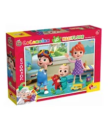 Cocomelon - Double-Face 2-in-1 Maxifloor Puzzle - Hugs Like A Teddys Love - 60 Pcs