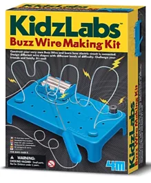 4M Kidz Labs  Buzz Wire Making Kit - Blue
