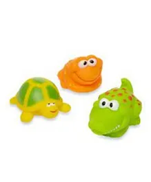 Vital Baby Squirt & Splash Critters & Fish Bath Toys Assorted - 3 Pieces