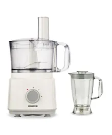 KENWOOD Multi-Functional Food Processor With 3 Interchangeable Disks 1.2L 750W FDP03.C0WH - White