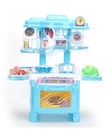 Children's Kitchen Table Toy Set - Blue