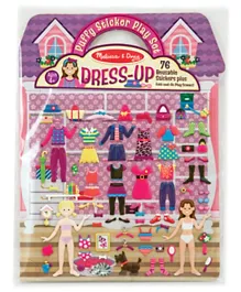 Melissa and Doug Puffy Sticker Play Set - Dress-Up
