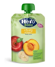 Hero Baby Pouch 3 Fruits Puree - 100g