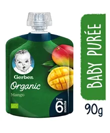 Gerber Orgranic Mango Baby Food - 90g