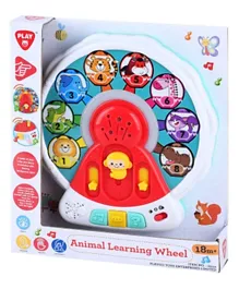 Playgo - Animal Learning Wheel Battery Operated