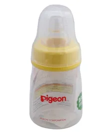 Pigeon Plastic Feeding Bottle White Cap - 50 ml