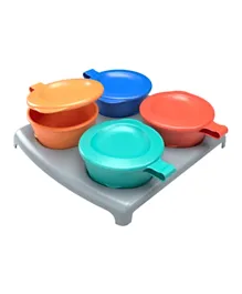 Tommee Tippee Explora Pop Up Freezer Pots & Tray - Multicolour