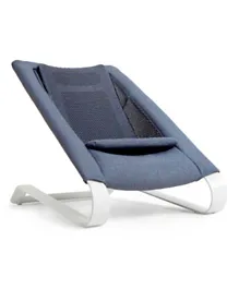 بومبول - كرسي هزاز بتطريز ثلاثي الابعاد -اللون كحلي
