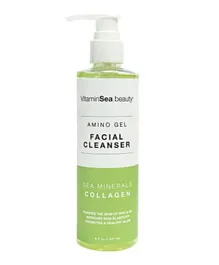 Vitamins And Sea Beauty - Sea Minerals & Collagen Amino Gel Facial Cleanser - 237ml