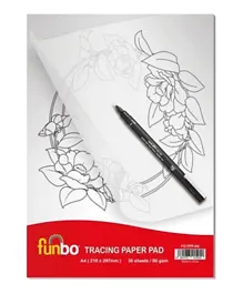 FUNBO A4 Tracing Paper Pad - White