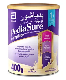Pediasure - Powder Milk Complete Vanilla 400 Gm - 1-3Y