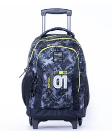 Pause 2 Main Compartments Trolley Backpack - Multicolor