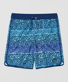 OVS Maui And Sons Tribal Printed Swimming Trunks - Multicolor