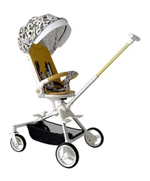 LUQU - Lightweight One-Hand Travel Stroller - Yellow