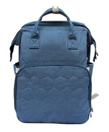 حقيبة مامي من بيبي لوف من 4 ألوان مع صندوق هدايا من بيبي لوف طراز 33-15-6002 لون أزرق