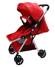 Baby Plus Compact Stroller Lightweight Baby Stroller - Red