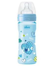 Chicco Well-Being Bottle Medium Flow Blue - 250 ml