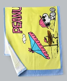 Urban Haul X Peanuts Snoopy Towel - Yellow