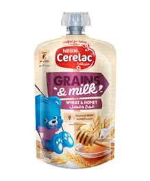 Cerelac Grains and Milk Wheat and Honey Source of Iron - 110g