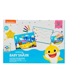 PinkFong Baby Shark - Paint With Stickers Deluxe