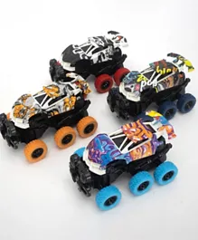 6 Wheel Friction Collision Transforming Off-Road Vehicle - Assorted