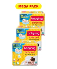 Babyhug Advanced Pant Style Diapers Size 1- Mega Pack
