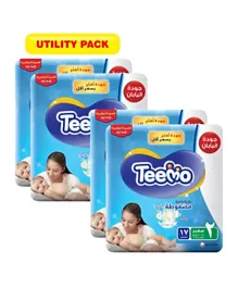 Teemo  Diapers- Size 2 Small- 3.5Kg - 7 Kg- Weekly Pack