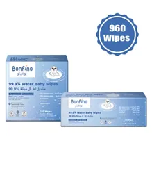 Bonfino Baby Wipes Combo-960 Wipes
