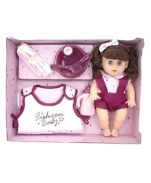 12 Female Doll with IC, Drink Water and Pee Y024-8 - Dark Purple