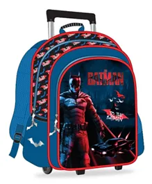 Batman - Trolley Bag 2 Main Compartments and 2 Side Pockets - 16' inches