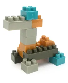 Puzzle Building Blocks Blue - 60 Pieces