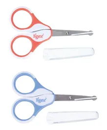 Tigex - Spatulated Scissors With Case - Assorted