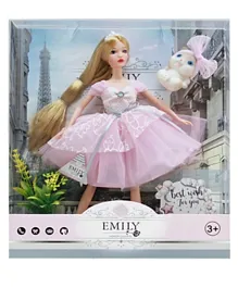 Family Center - Emily Fashion Doll 11.5' - Light Pink