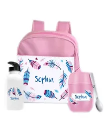 Essmak Dream Catcher Personalized Thermos Set Pink - 11 Inches