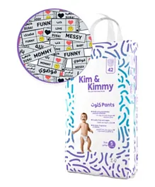 Kim&Kimmy Pant Style Diapers Size 5 - 42 Pieces