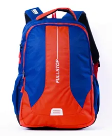 Full Stop Backpack - Blue and Red