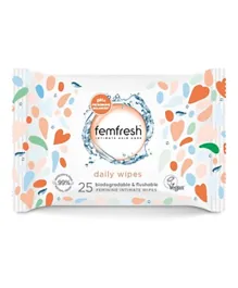 Femfresh - Intimate Wipes - 25 Strips
