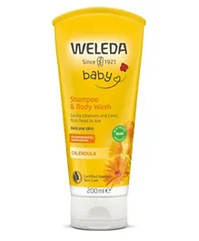 Weleda - Calendula Baby Shampoo Body Wash - 200ml