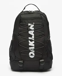 Oaklan by ShoeExpress Logo Print Backpack Black -