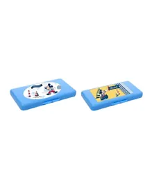 Disney Mickey Mouse Baby Wipes Case Blue - Pack of 2