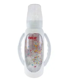 Farlin Feeding Bottle With Holder 250ml - Assorted Design