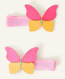 Monsoon Children Girls Butterfly Clip -  Set Of 2
