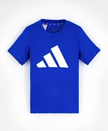 adidas Train Essentials Aeroready Logo Regular Fit T-Shirt - Blue